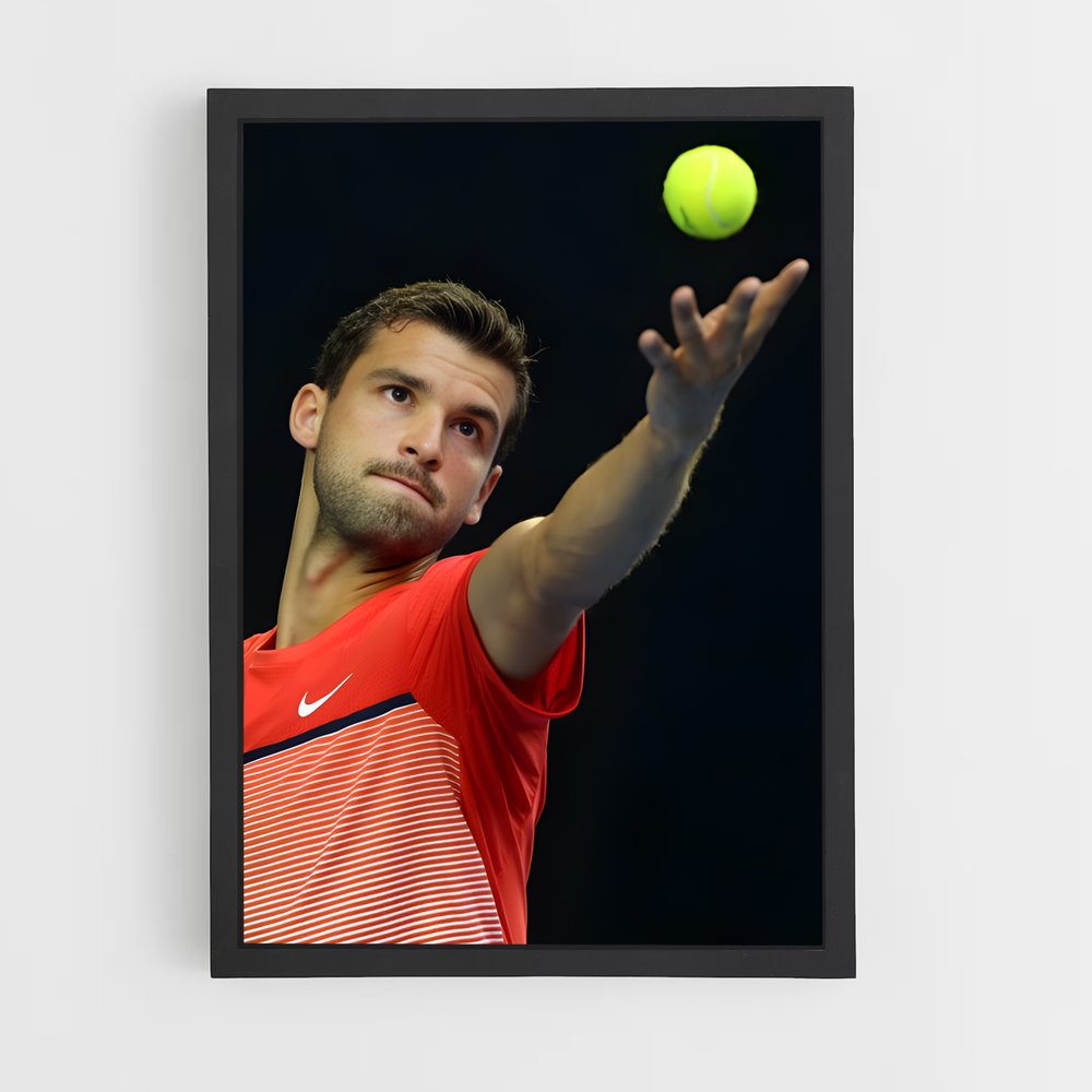 Poster Smash de Grigor – affiche Tennis (vue 2)